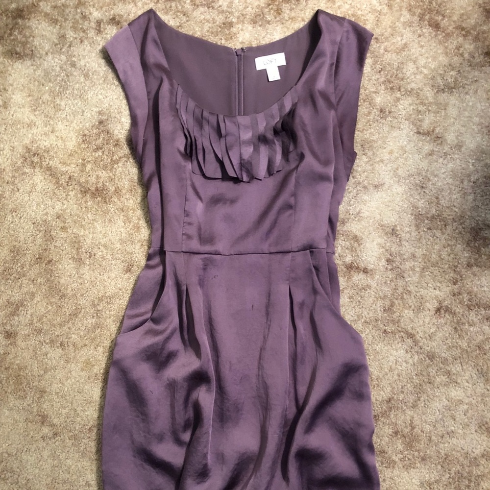 LOFT Satin Business Dress